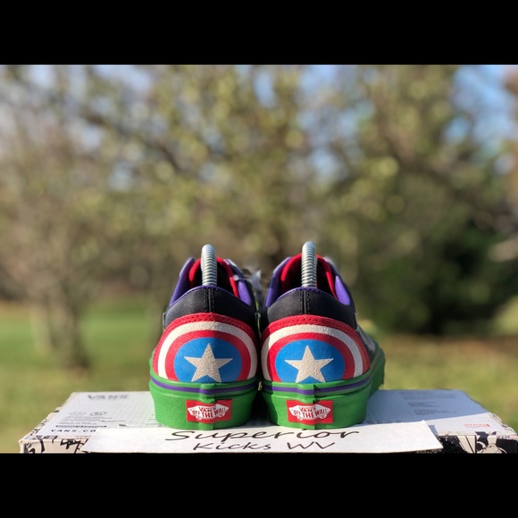 Vans Old Skool (Marvel) “Avengers/Multi” - Picture 4 of 7